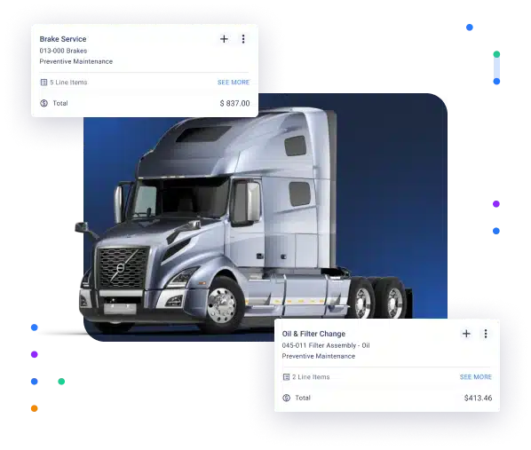 Save time and money with fleet maintenance software from Fleetpal 4 Truck Service History