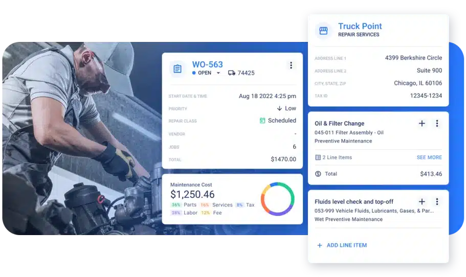 Fleet Maintenance Software Feature Work Order Management