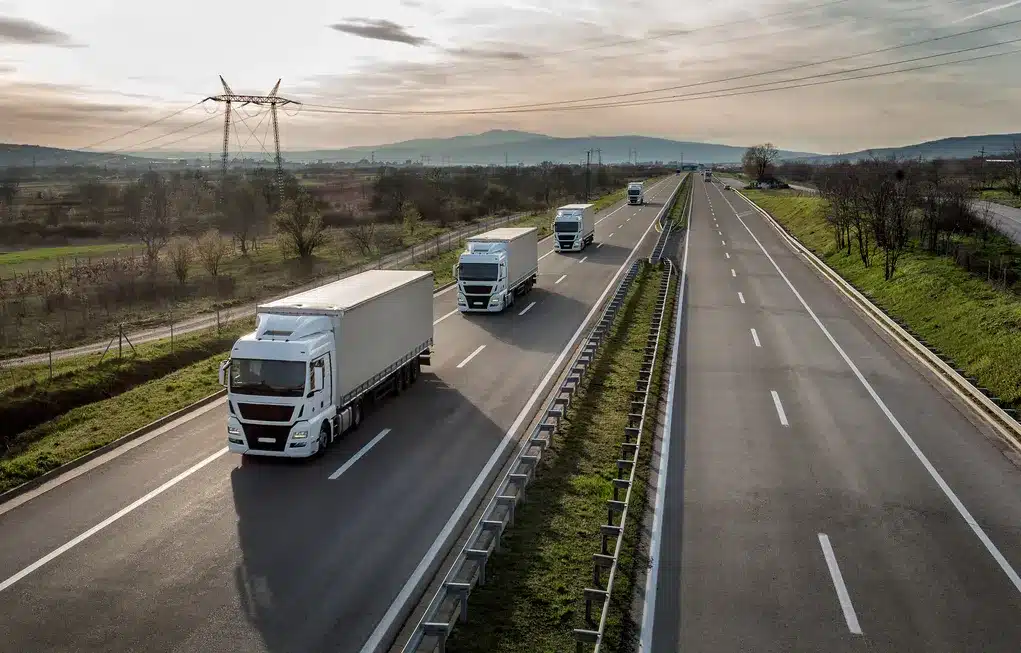 Heavy-Duty Trucks on the highway